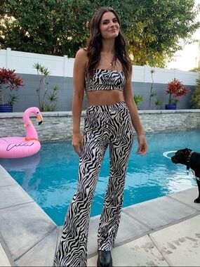 Zebra Print Pants